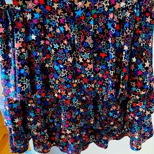 J Crew ruffled star skirt